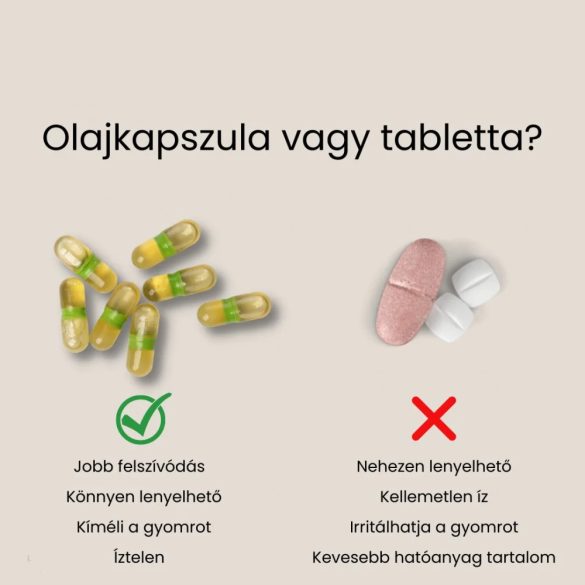 Neem - préselt vegán olajkapszula Bőrproblémák