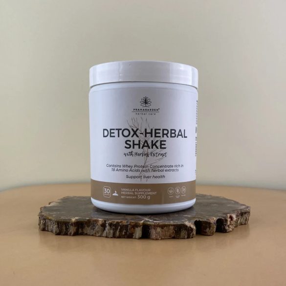 Detox Herbal Shake - 3 fő gyógynövényből álló vanília ízű italpor, a máj védelméért