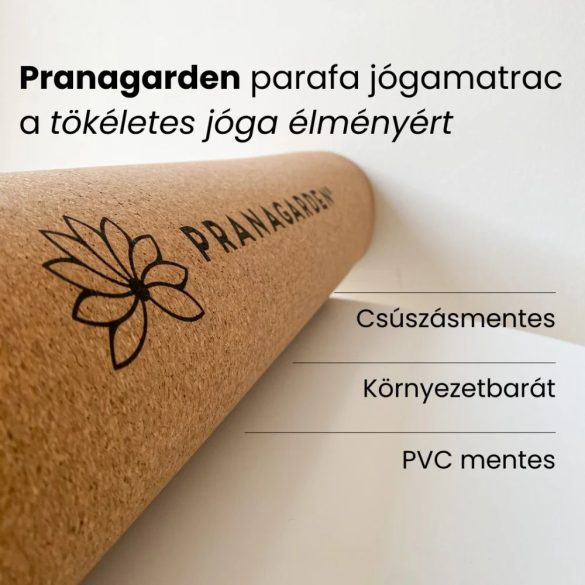Pranagarden parafa és PVC mentes jógamatrac, környezetbarát